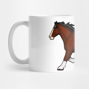 Trotting Horse Mug